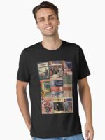 Sherlock Holmes - Vintage Magazines Unisex T-Shirt