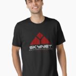 SKYNET – Funny AI Takeover Tee | Cyberdyne Systems Corporation | Sci-F i Nerd Humor Cyberpunk - Terminator Unisex T-Shirt
