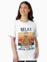 Sloth Yoga Unisex T-Shirt - Image 2