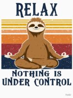 Sloth Yoga Unisex T-Shirt - Image 7