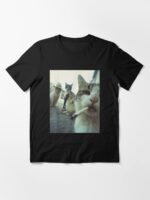 Smoking Cats Meme Unisex T-Shirt - Image 3