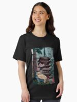 Snorlax Sleeping Near A Temple Unisex T-Shirt