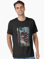 Snorlax Sleeping Near A Temple Unisex T-Shirt