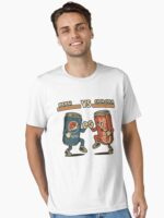 Soda Showdown: Pepsi vs Coca-Cola Unisex T-Shirt - Image 2