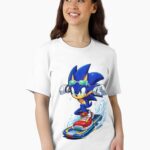 Sonic Hoverboard Speed Ride Unisex T-Shirt