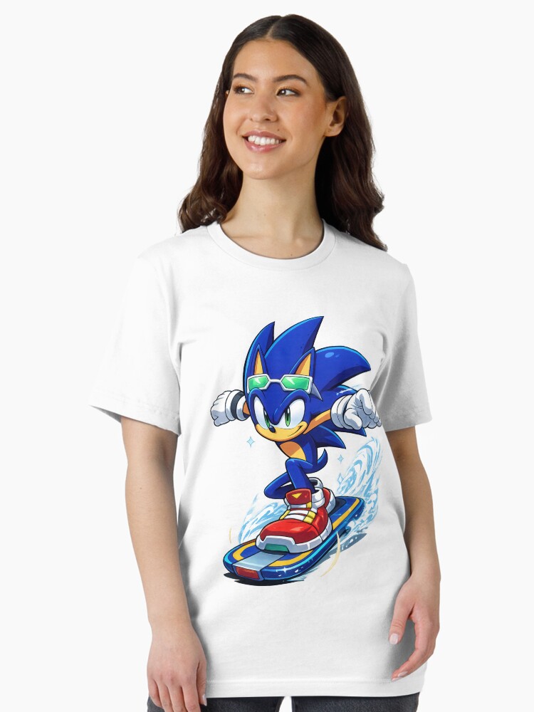 Sonic Hoverboard Speed Ride Unisex T-Shirt
