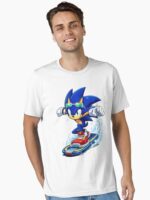 Sonic Hoverboard Speed Ride Unisex T-Shirt