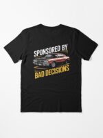 Sponsored by Bad Decisions Unisex T-Shirt - Image 3
