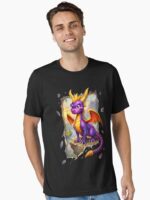 Spyro the Dragon: Bursting Through Reality 3D Illusion Unisex T-Shirt