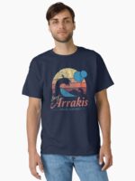 Visit Arrakis - Vintage Distressed Surf - Dune - Sci Fi Classic T-Shirt