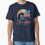 Visit Arrakis - Vintage Distressed Surf - Dune - Sci Fi Classic T-Shirt