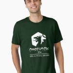 Chaosium Con USA 2026 Official T-Shirt - White Logo Essential T-Shirt