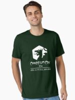 Chaosium Con USA 2026 Official T-Shirt - White Logo Essential T-Shirt
