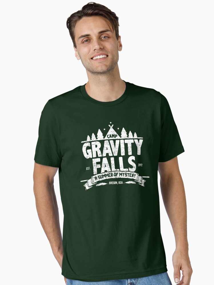 Camp Gravity Falls (worn look) Essential T-Shirt