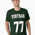 FORTRAN 77 - White on Green Design for Fortran Programmers Essential T-Shirt