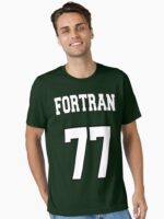 FORTRAN 77 - White on Green Design for Fortran Programmers Essential T-Shirt
