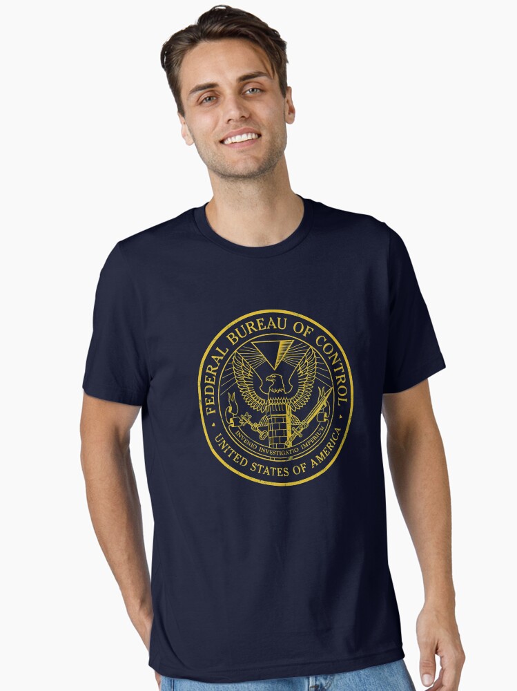 Federal Bureau of Control | Control Game Logo | Distressed Logo Essential T-Shirt