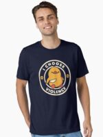 I Choose Violence Funny Duck by Tobe Fonseca Essential T-Shirt