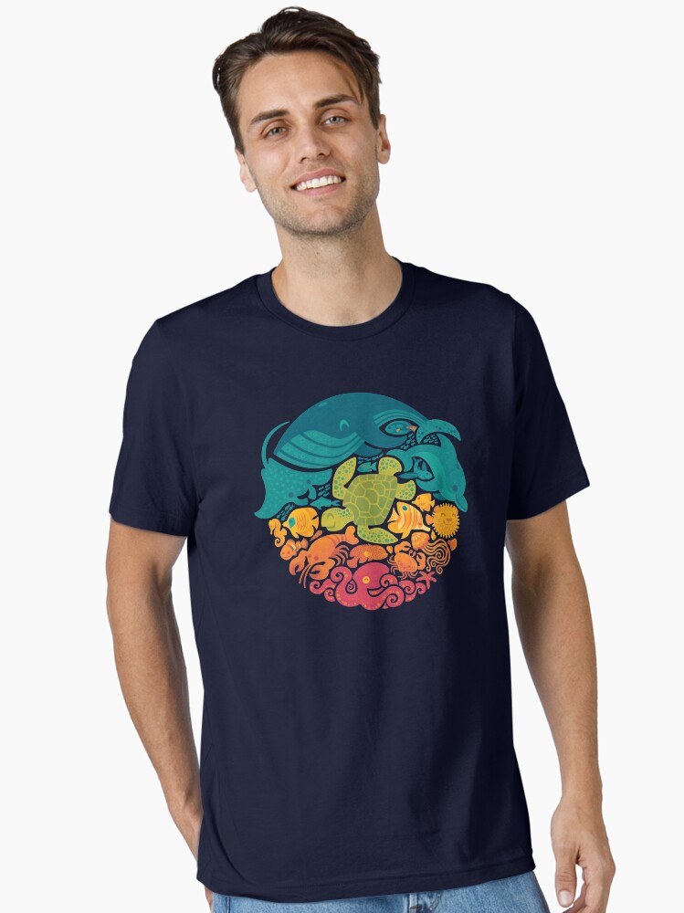 Aquatic Rainbow Essential T-Shirt