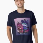 Doodle Kitty's Magical Ride Essential T-Shirt