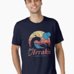 Visit Arrakis - Vintage Distressed Surf - Dune - Sci Fi Essential T-Shirt