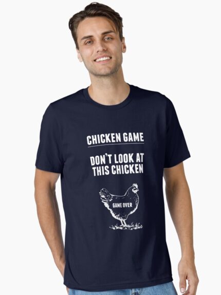 Chicken Game T-Shirt | Funny Chicken Joke Essential T-Shirt