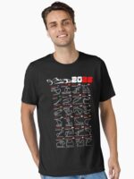 Calendar Formula race cars 2026 named circuits v2 Essential T-Shirt