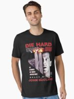 Die Hard Retro Movie Montage Essential T-Shirt