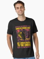 Faithful to the Cheese Japanese Horror Rat Essential T-Shirt