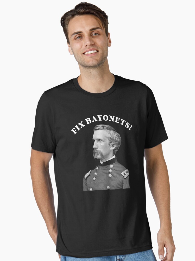 Fix Bayonets Civil War Quote Joshua Chamberlain Essential T-Shirt