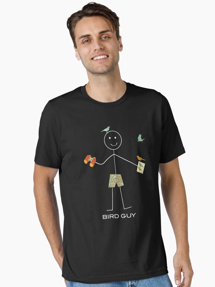Funny Mens Birdwatching Guy Essential T-Shirt