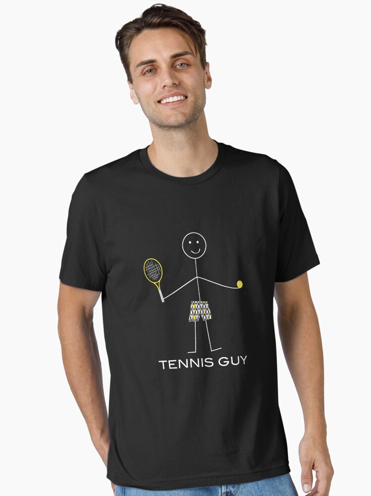 Funny Mens Tennis Guy Essential T-Shirt