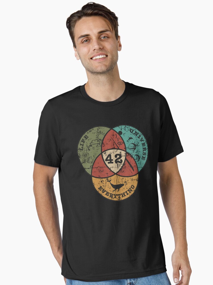 Venn Diagram: Life, the Universe & Everything Essential T-Shirt