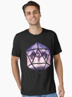 Purple Sky Dragon D20 Essential T-Shirt