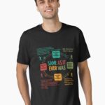 Talking Heads Once In A Lifetime Circular Flowchart Essential T-Shirt