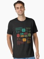 Talking Heads Once In A Lifetime Circular Flowchart Essential T-Shirt
