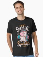 Unicorn Workout Mode Essential T-Shirt