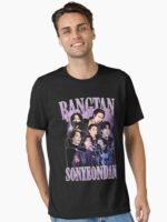 Bangtan Sonyeondan Retro BTS Essential T-Shirt