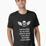 Let None Survive Wargaming Miniature Painter Essential T-Shirt