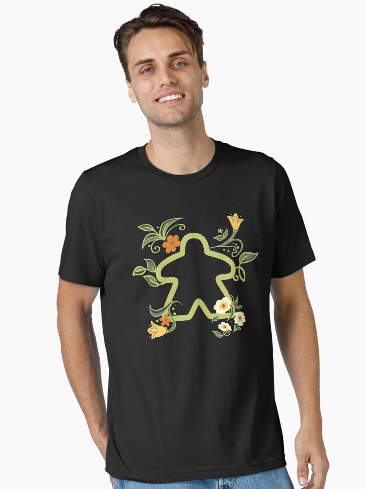 Meeple Plant and Succulent Lover - Board Games Addict Essential T-Shirt