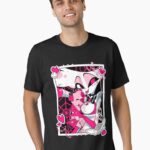 Angel Dust and Fat Nugget Selfie - Hazbin Hotel Essential T-Shirt