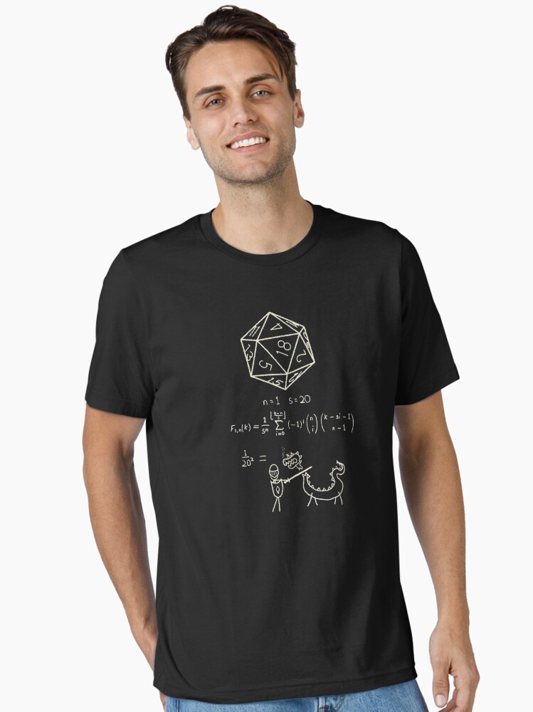 The science of 20 sided dice. Essential T-Shirt