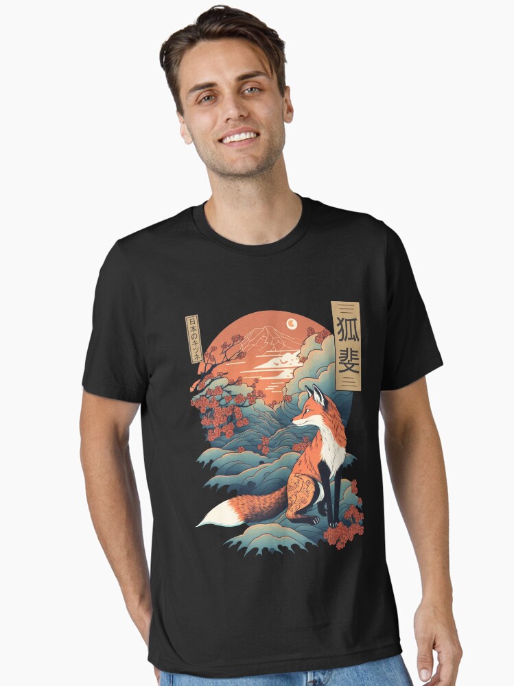 Japanese Fox 5 Essential T-Shirt