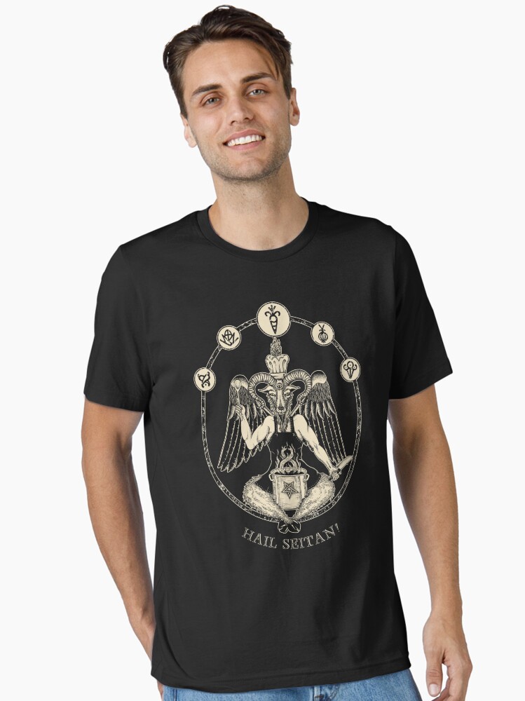 Vegan Chef Baphomet: Hail Seitan! Essential T-Shirt