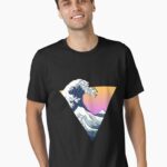 Great Wave Aesthetic Essential T-Shirt