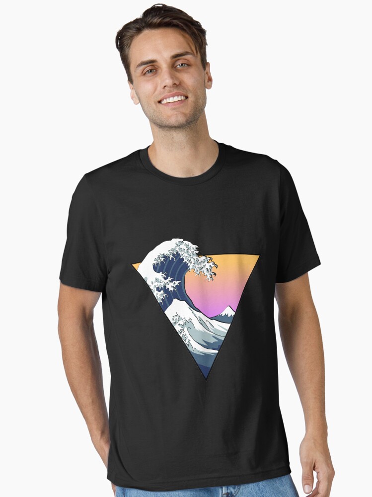 Great Wave Aesthetic Essential T-Shirt