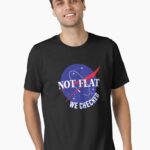 NASA Not Flat We Checked Essential T-Shirt