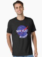 NASA Not Flat We Checked Essential T-Shirt