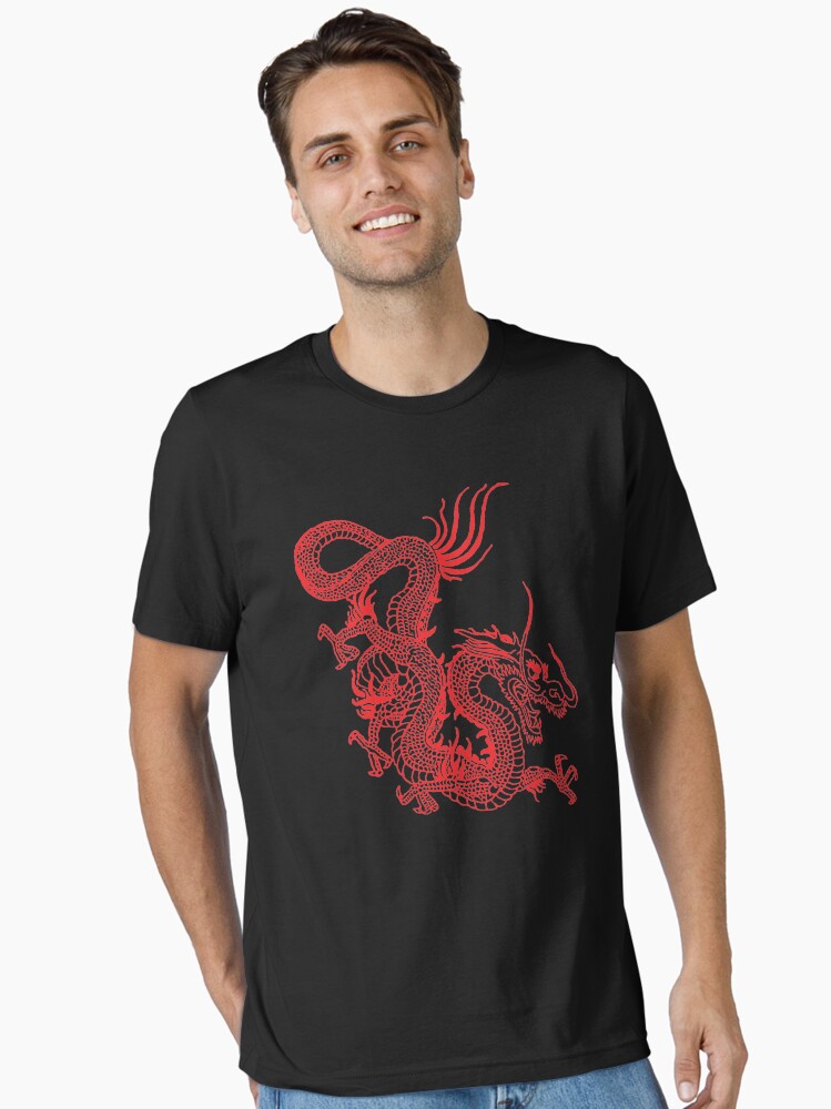 Red Chinese Dragon Essential T-Shirt