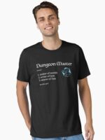 Dungeon Master (DM) Definition for Dungeons and Dragons Essential T-Shirt